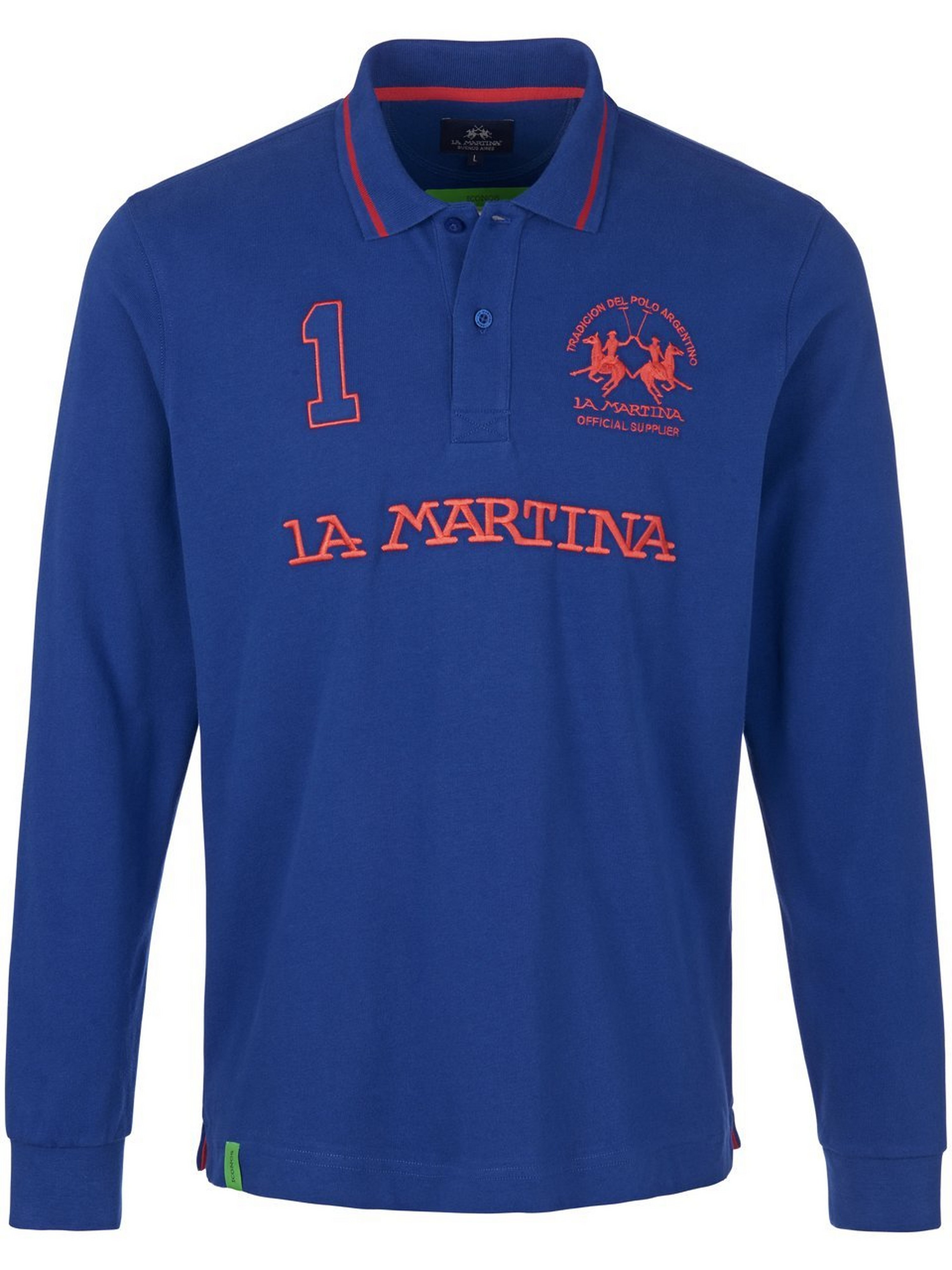 Poloshirt Van La Martina blauw