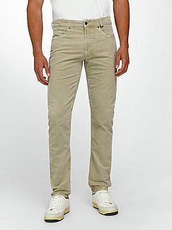 Le pantalon velours côtelé marron Peter Hahn Homme Vêtements Pantalons & Jeans Pantalons Pantalons coupe droite 