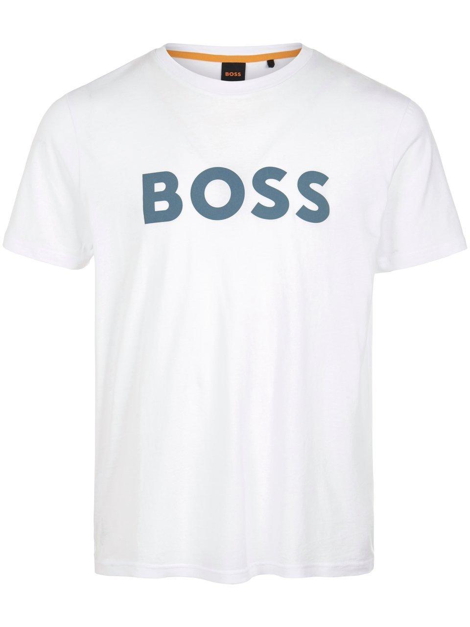 Hugo Boss - T-shirt Logo Wit - Maat XL - Modern-fit