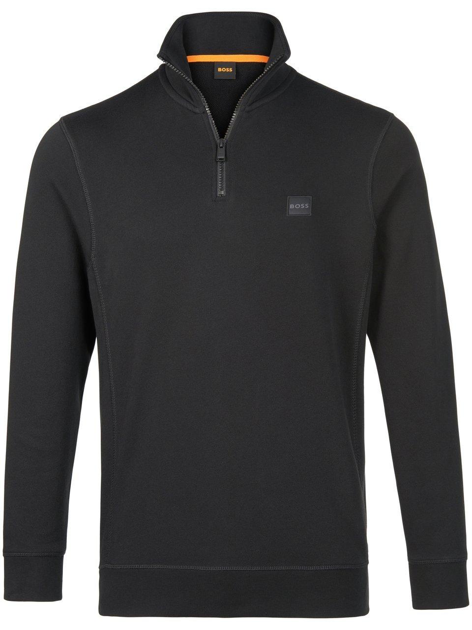 Sweatshirt Van BOSS zwart