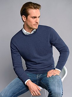 Herren Bekleidung Pullover und Strickware V-Ausschnitt Pullover Peter Hahn Cashmere Kaschmir V-pullover aus 100% premium-kaschmir in Rot für Herren 