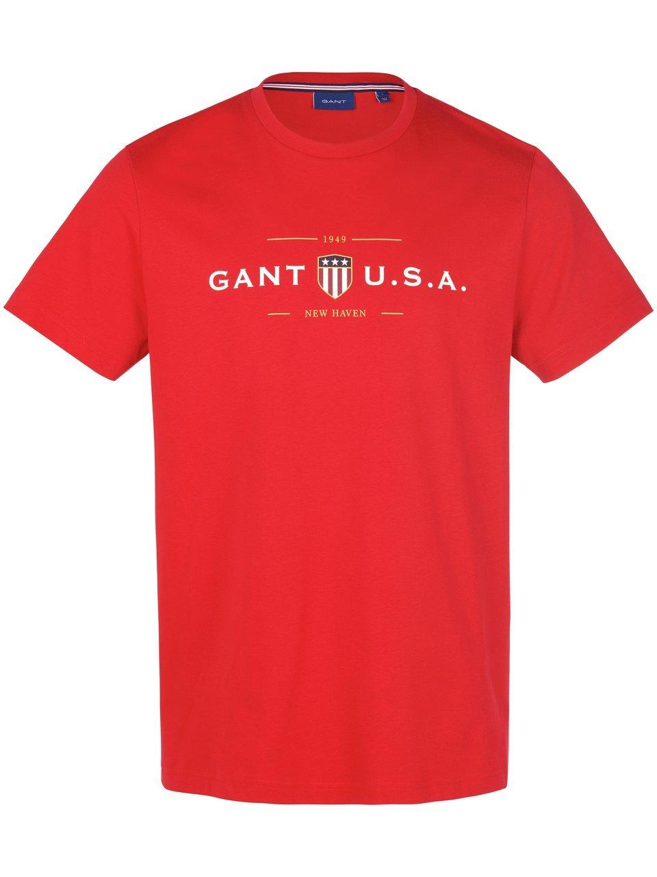 T-shirt Van GANT rood