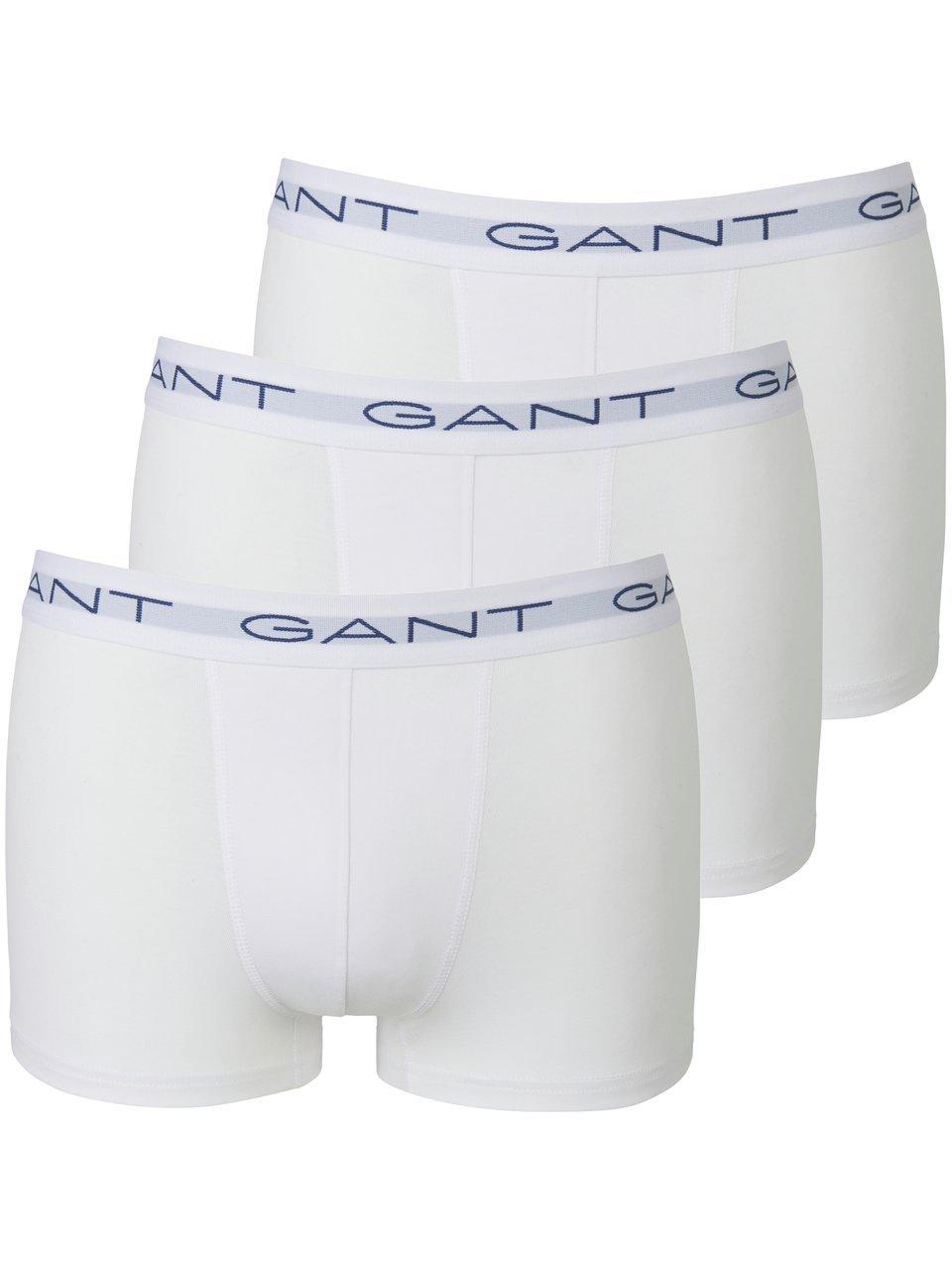 Gant - Boxershorts 3-Pack Wit - Maat L - Body-fit