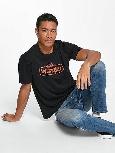 Wrangler - T-shirt - black