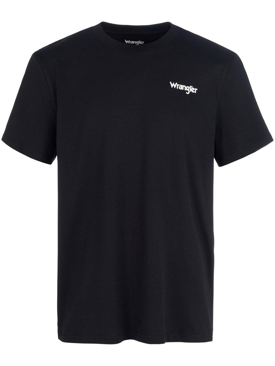 T-shirt Van Wrangler zwart