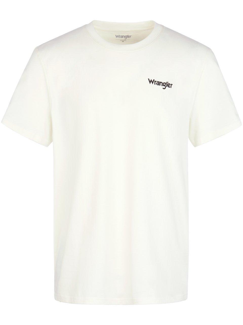 T-shirt Van Wrangler wit