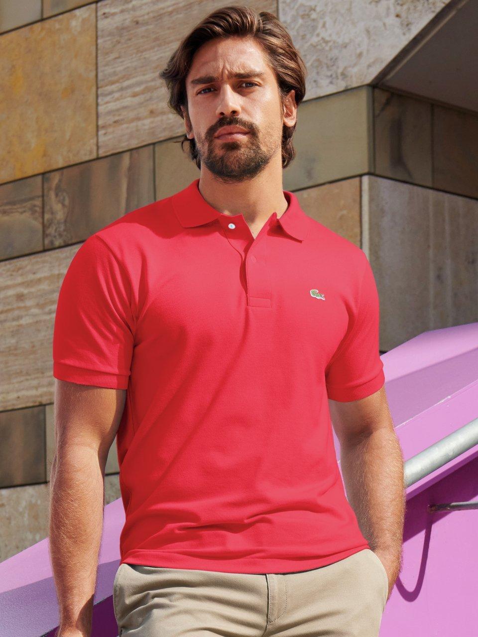 Sædvanlig sort Penneven Lacoste - Poloshirt model L1212 - Rød
