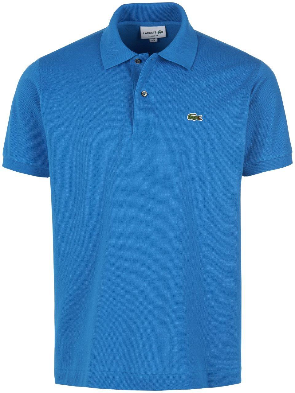 Poloshirt 100% katoen model L1212 Van Lacoste blauw