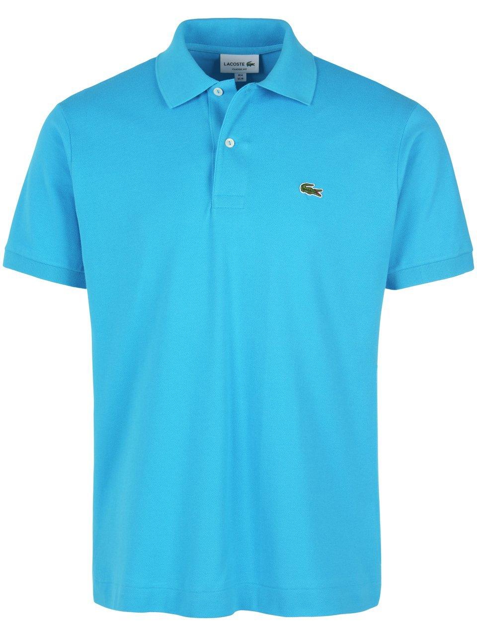 Poloshirt 100% katoen model L1212 Van Lacoste blauw