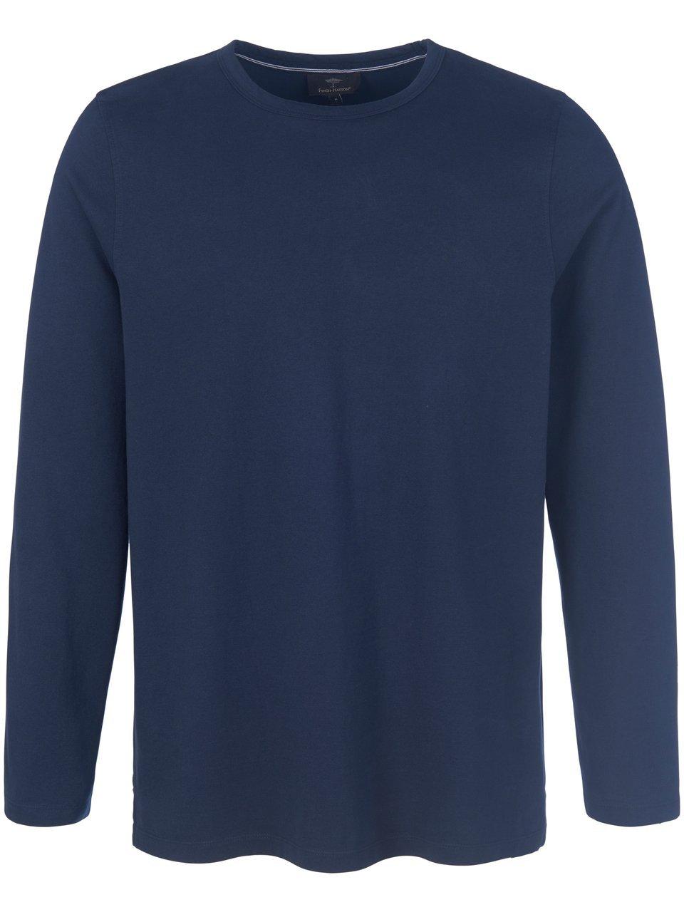 Longsleeve 100% katoen Van Fynch Hatton blauw