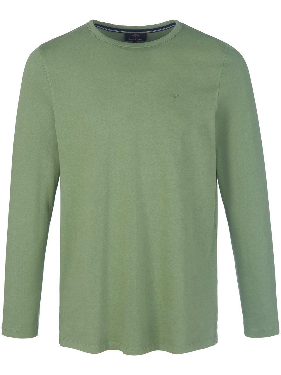 Longsleeve 100% katoen Van Fynch Hatton groen