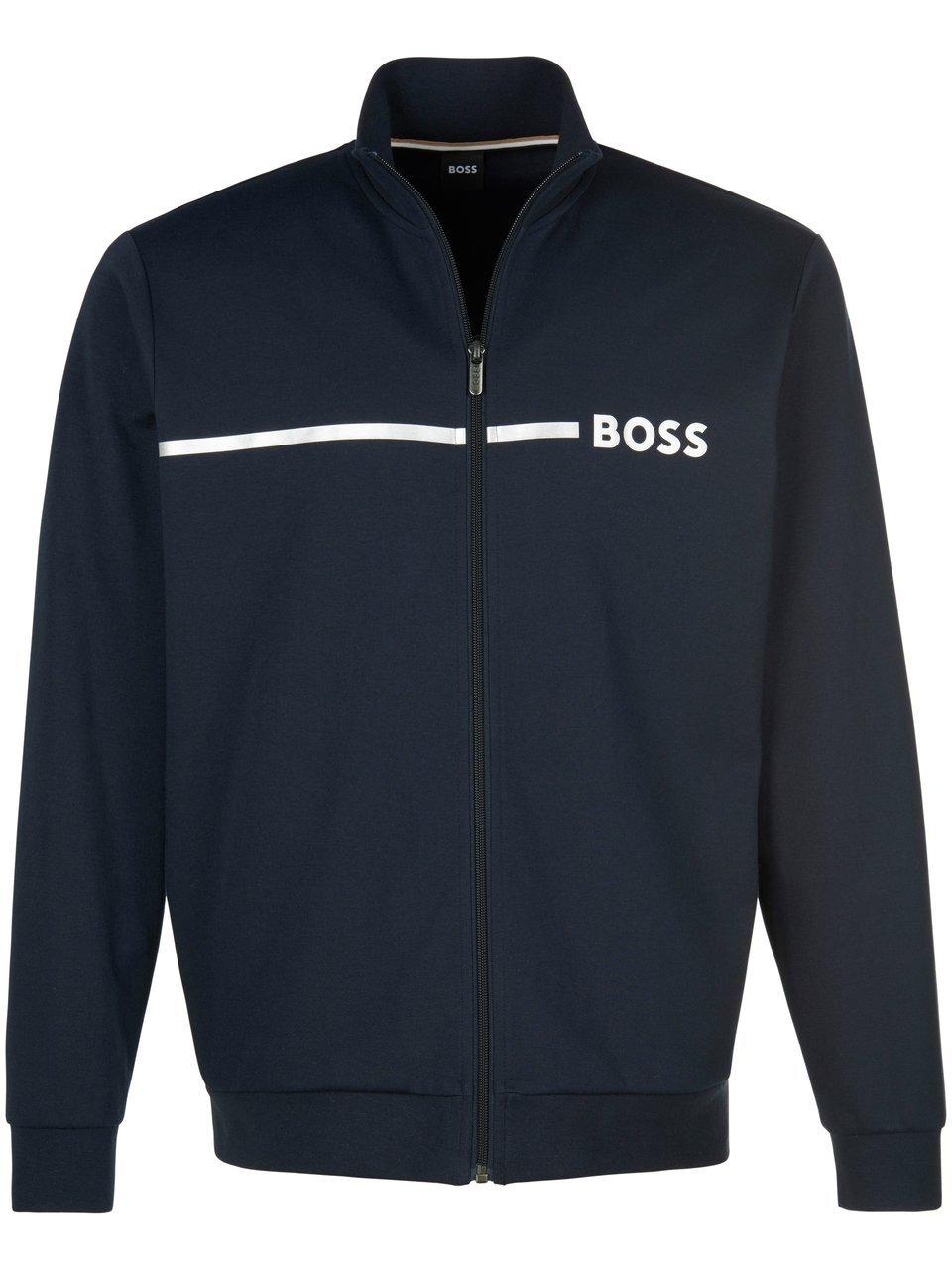 BOSS 10166548 21 Sweatshirt Met Volledige Rits Heren - Dark Blue - M