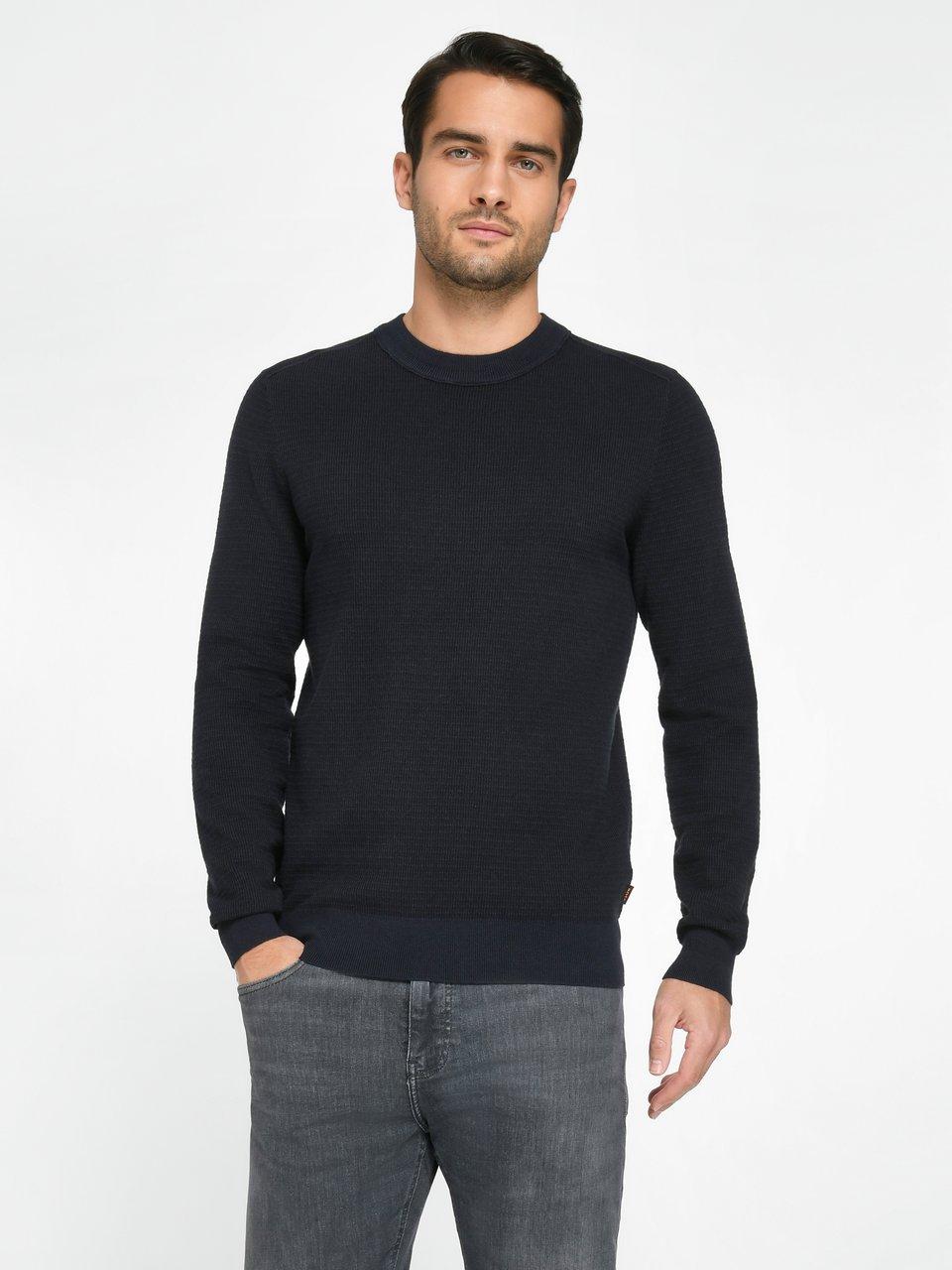 BOSS - Jumper Abovemo - dark blue