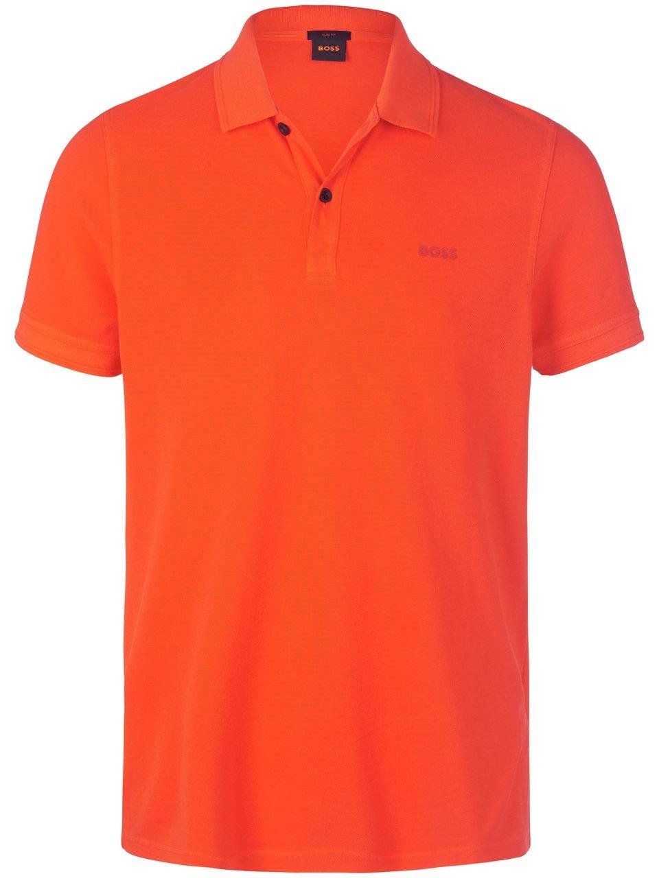 Poloshirt 100% katoen model Prime Van BOSS rood