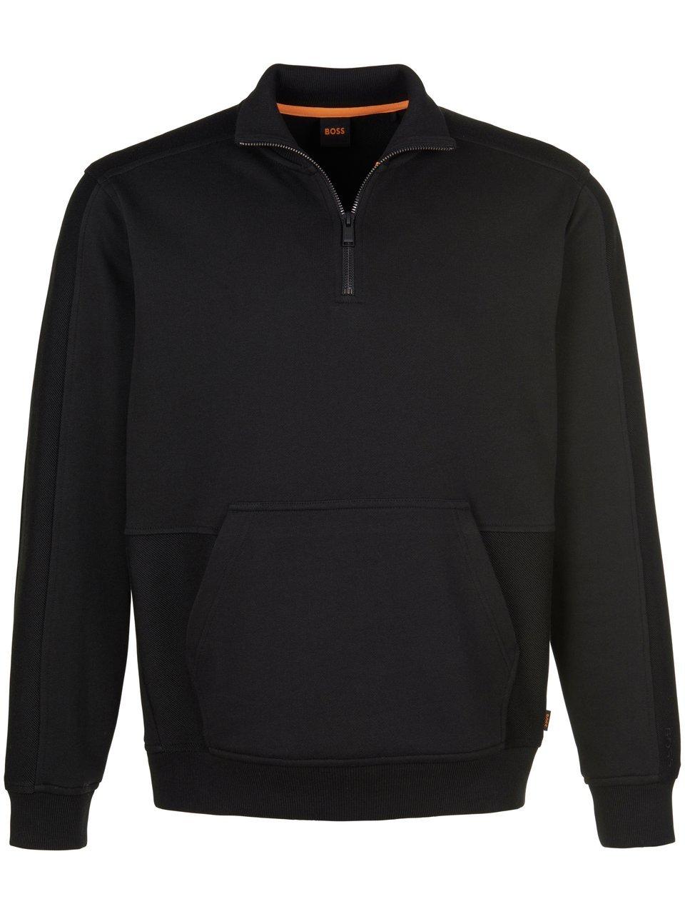 Sweatshirt Z_Patch Van BOSS zwart