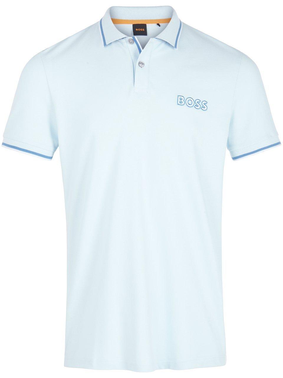 Poloshirt Pelogox Van BOSS blauw