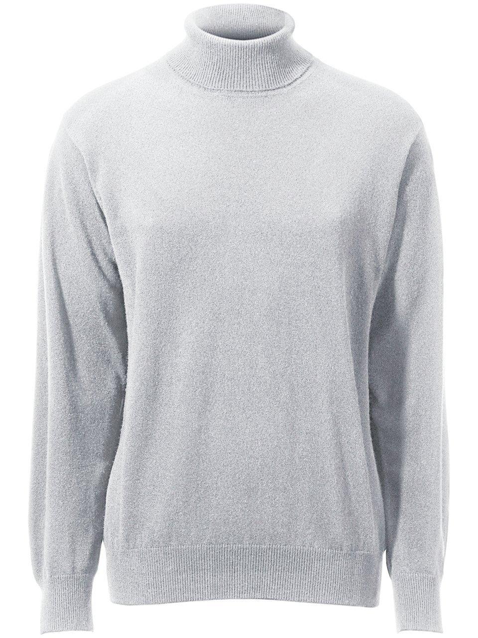 Pullover aus 100% Premium-Kaschmir Peter Hahn Cashmere grau günstig online kaufen