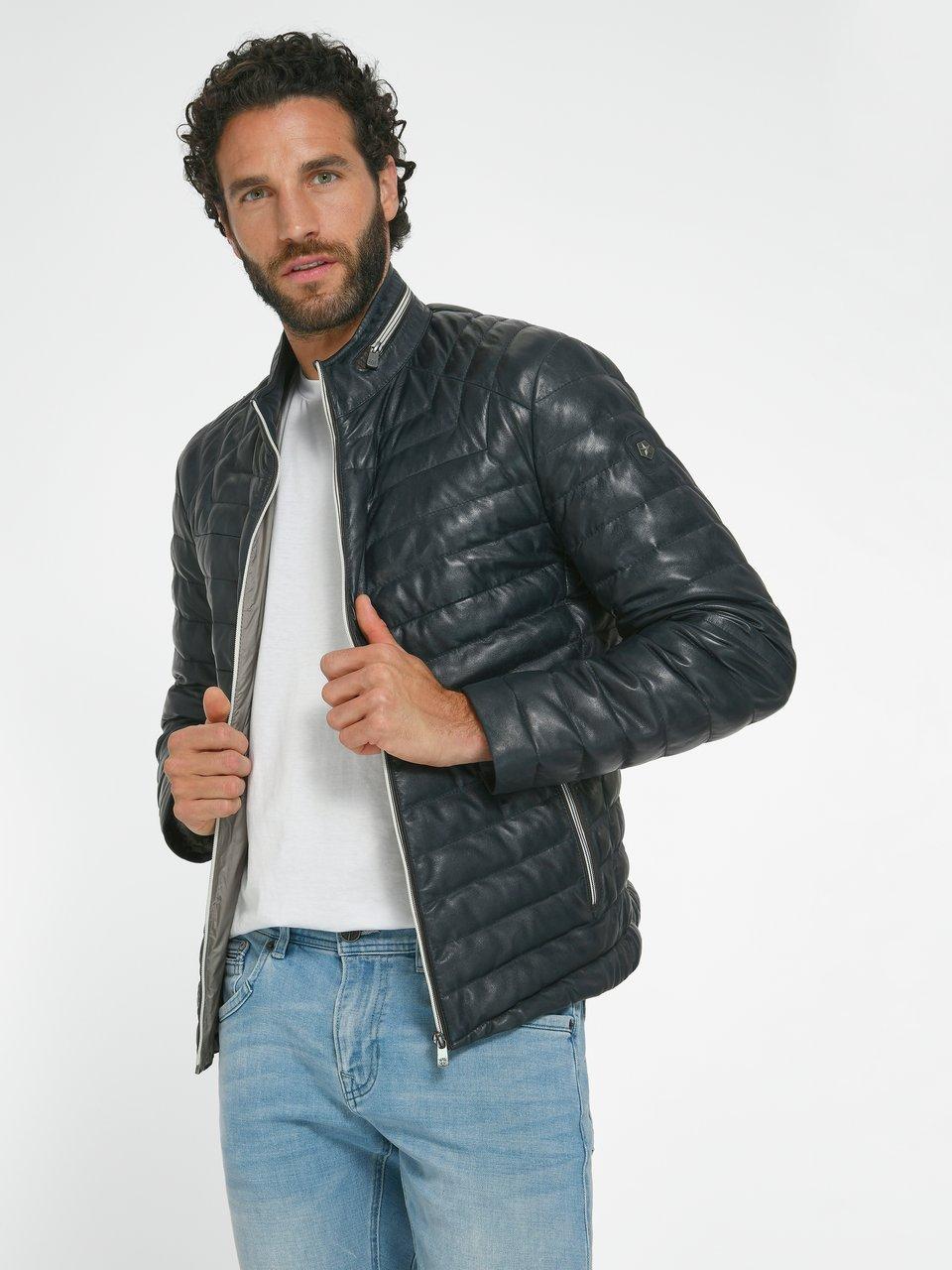 Veste en discount cuir homme 2019