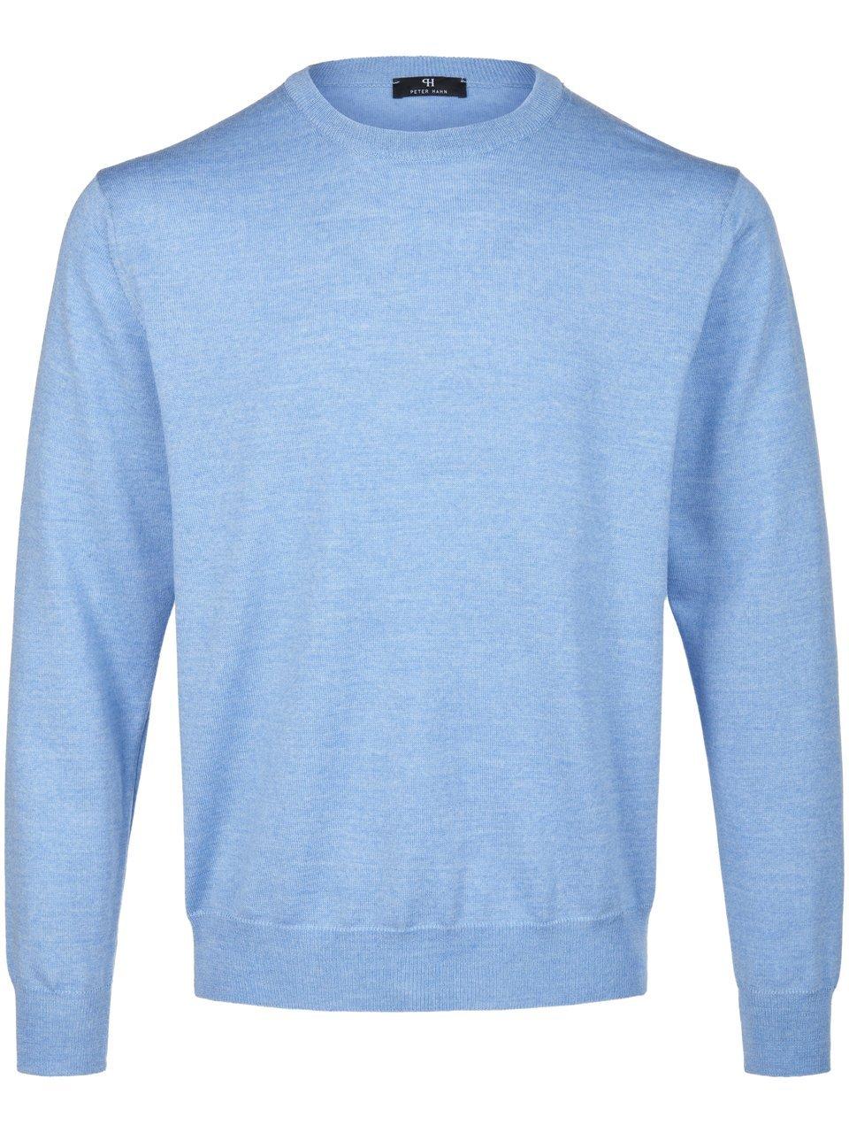 Rundhals-Pullover Peter Hahn blau günstig online kaufen