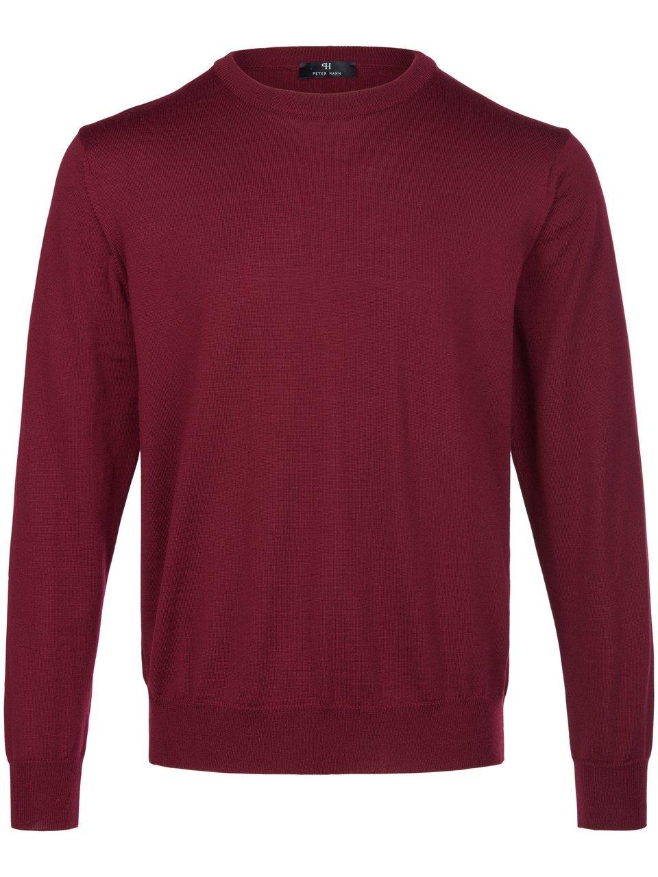 Rundhals-Pullover Peter Hahn rot günstig online kaufen