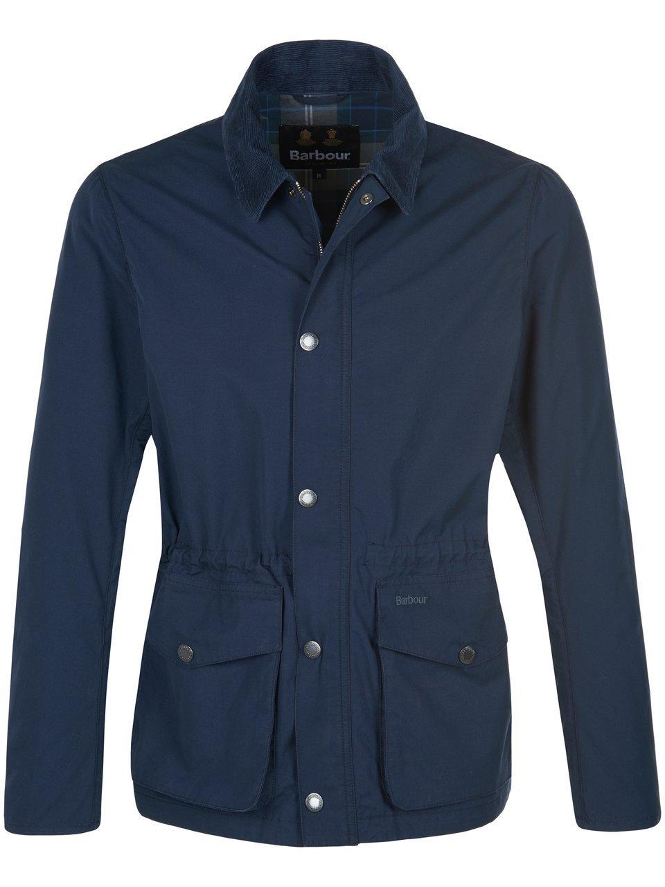 Jas 100% katoen Van Barbour blauw