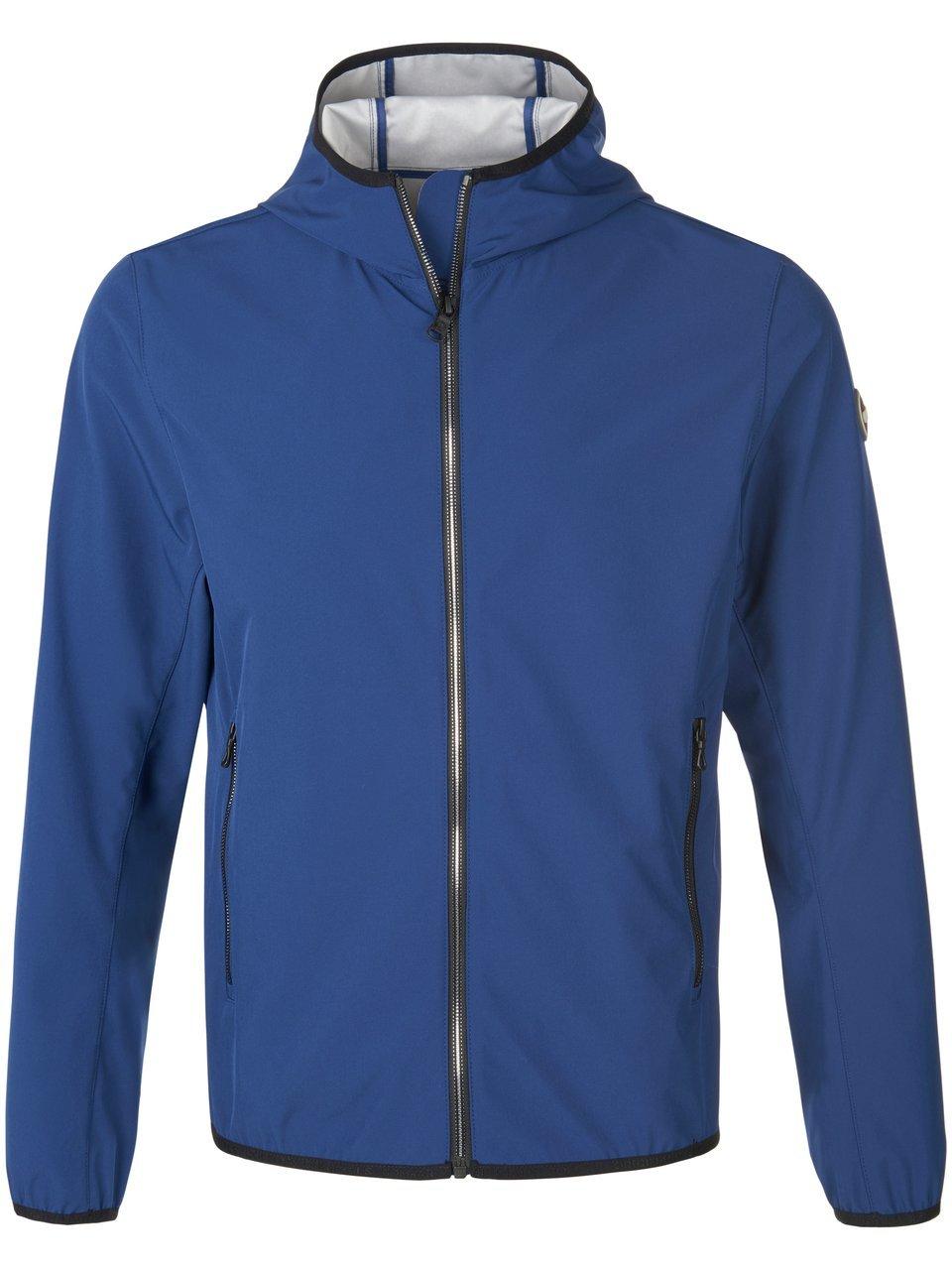 Softshell-jack capuchon Van COLMAR blauw