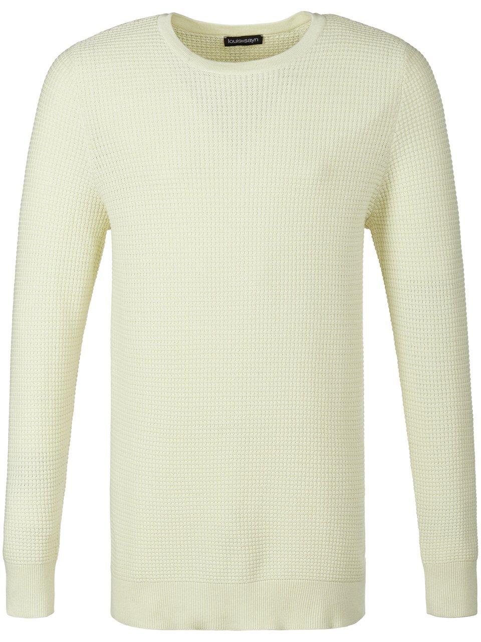 Rundhals-Pullover Louis Sayn weiss