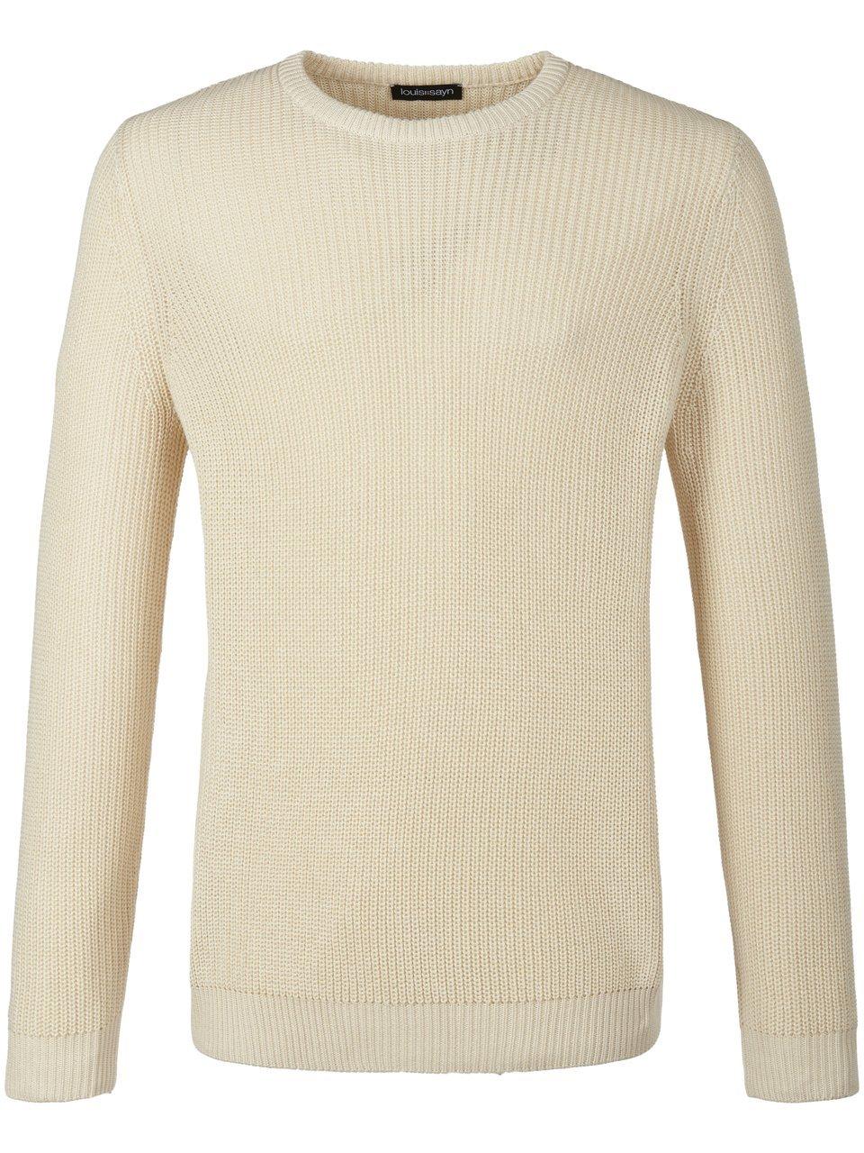 Rundhals-Pullover Louis Sayn weiss