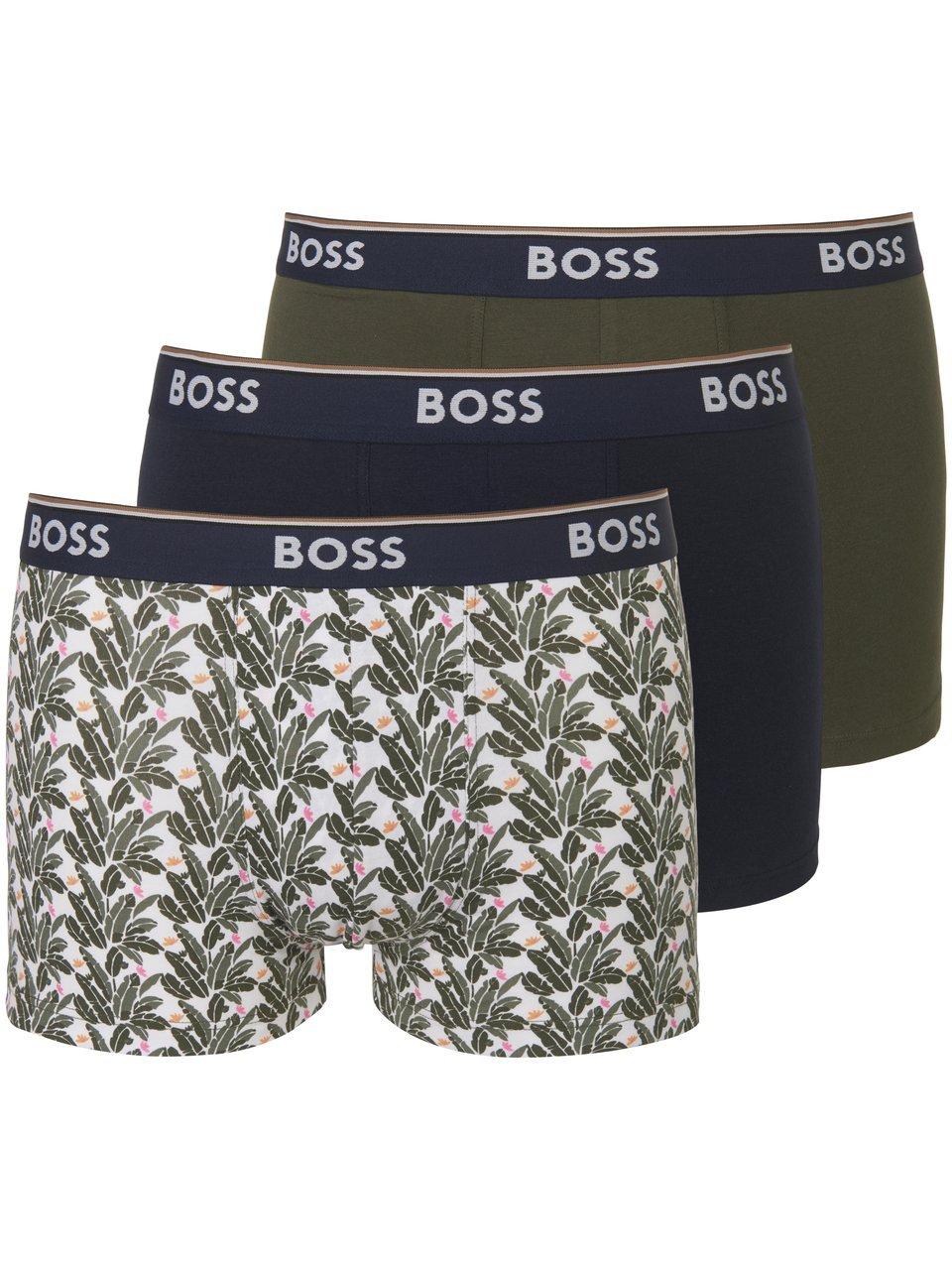 Hugo Boss BOSS power 3P boxer trunks leafs multi - M