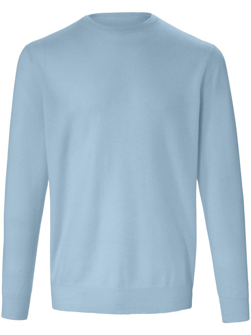 Pullover aus 100% Premium-Kaschmir Peter Hahn Cashmere blau günstig online kaufen