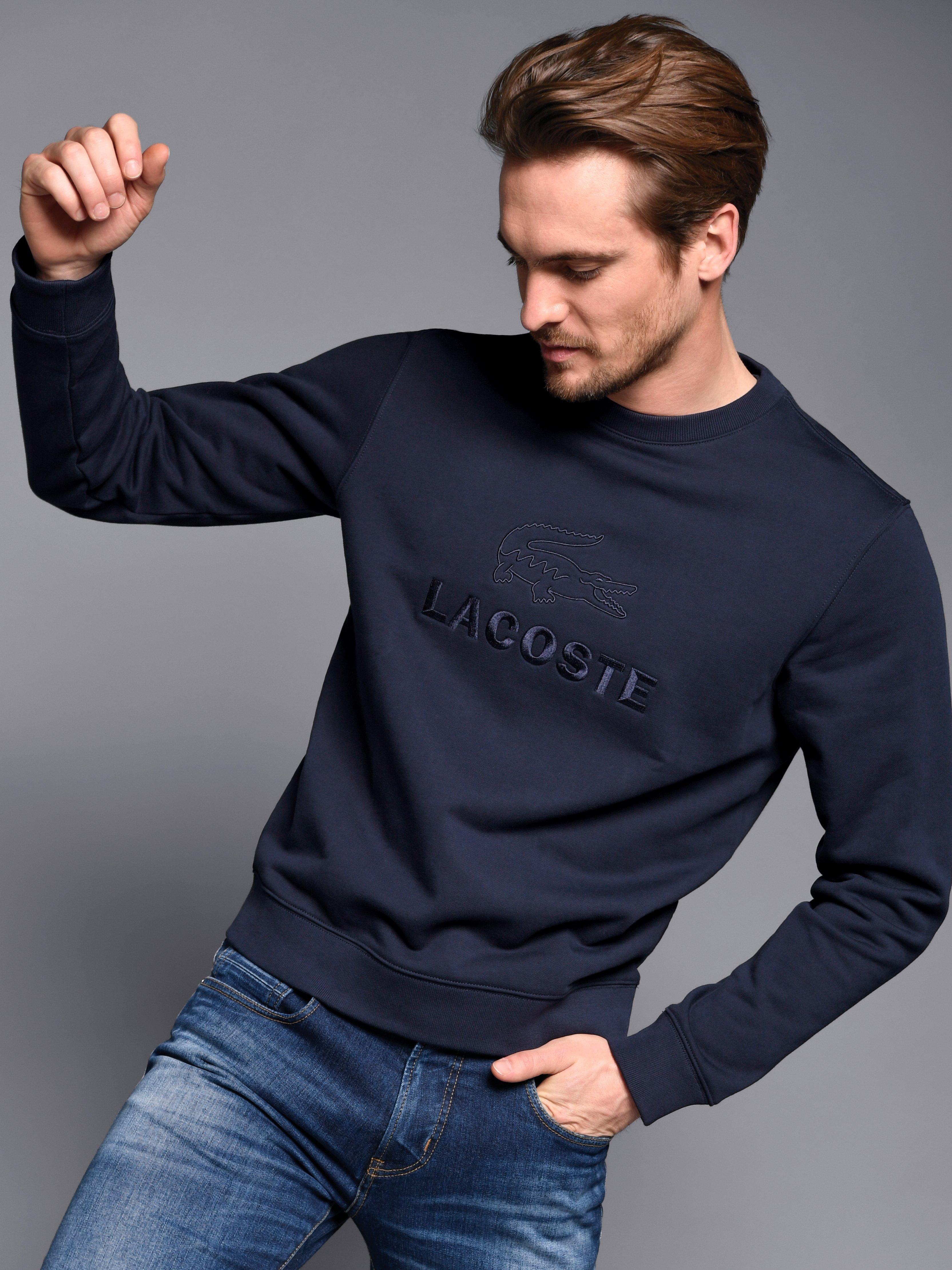 lacoste navy sweatshirt