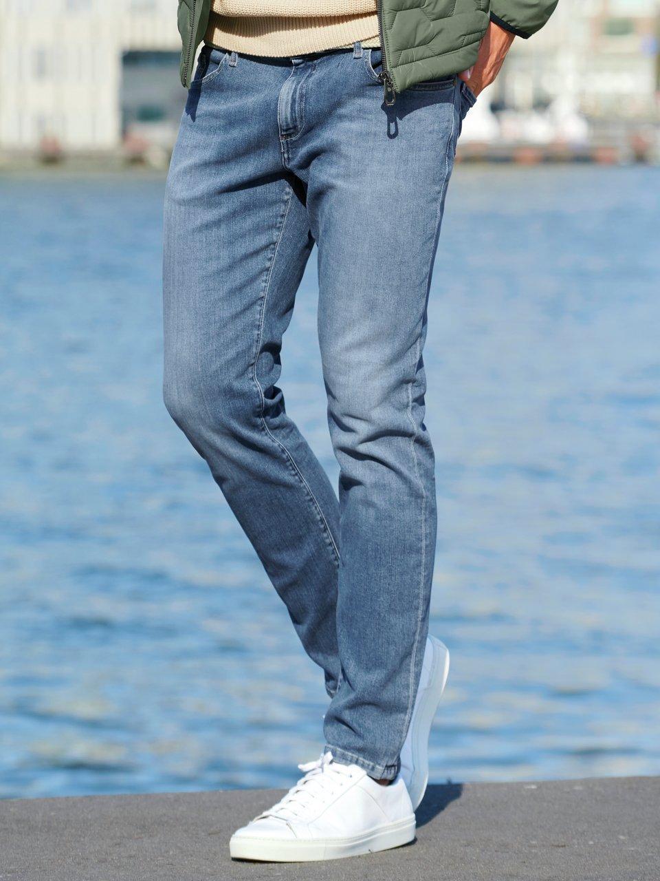 analog Han Faciliteter Alberto - Jeans Modell Pipe Regular Fit - Bleached denim