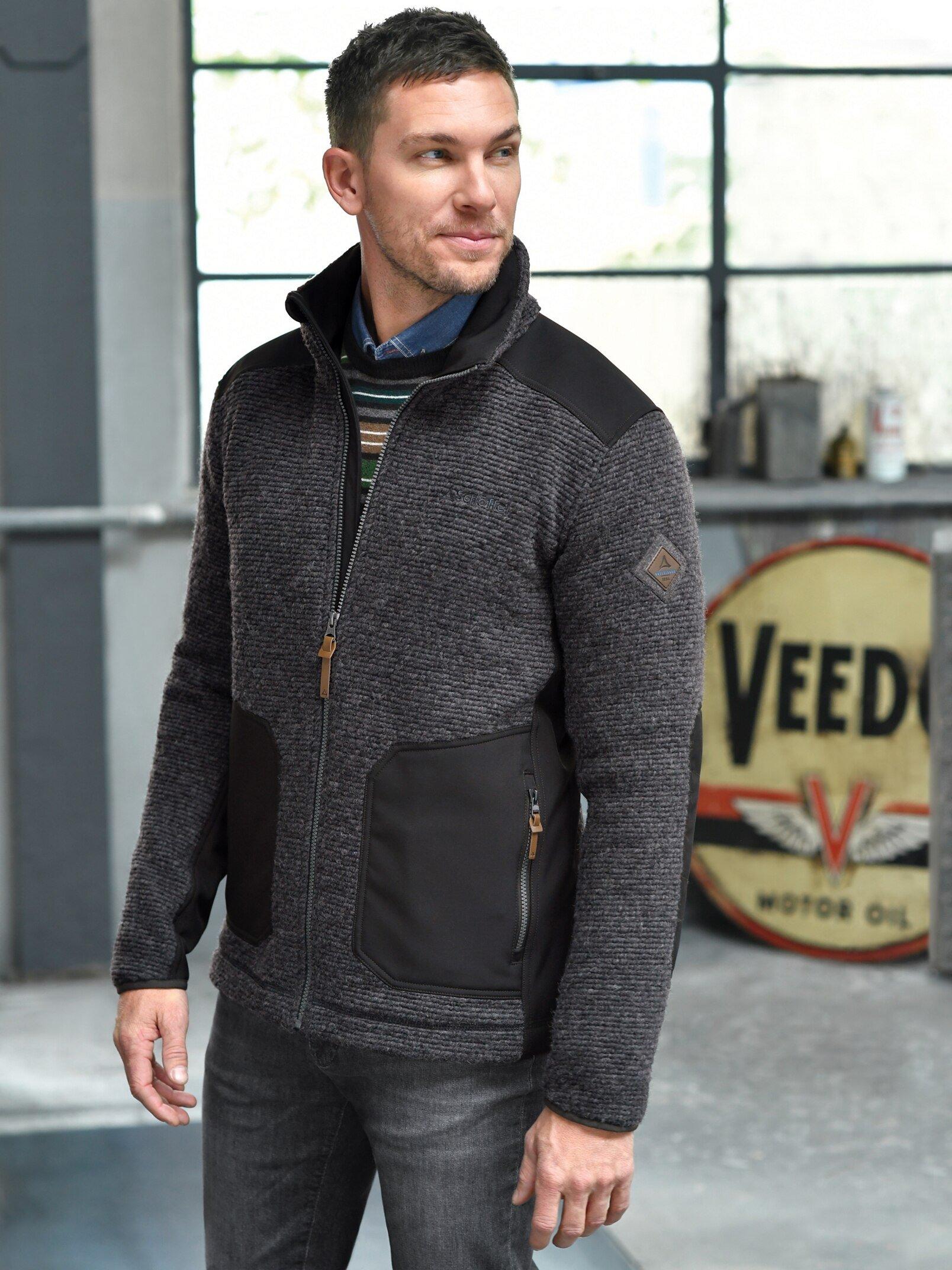 Schöffel - Strickfleece-Jacke