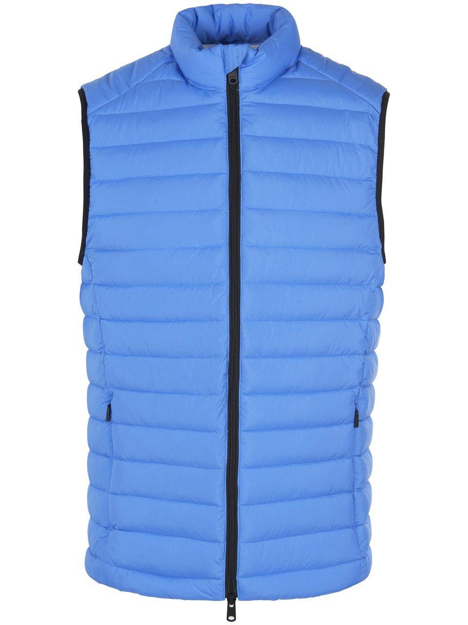 Bodywarmer een opstaande kraag Van Ecoalf blauw