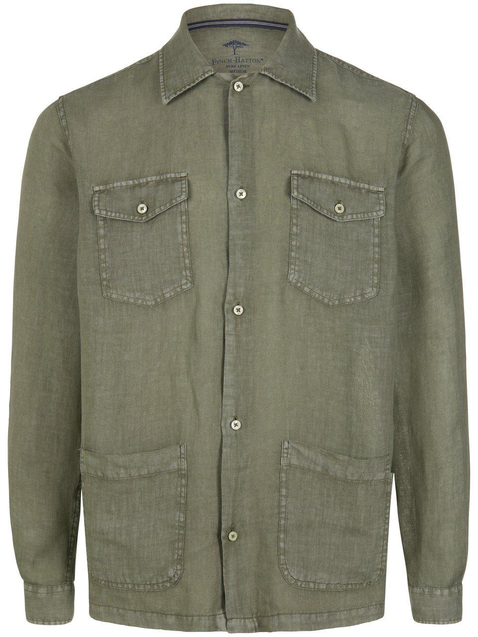 Overshirt Van Fynch Hatton groen