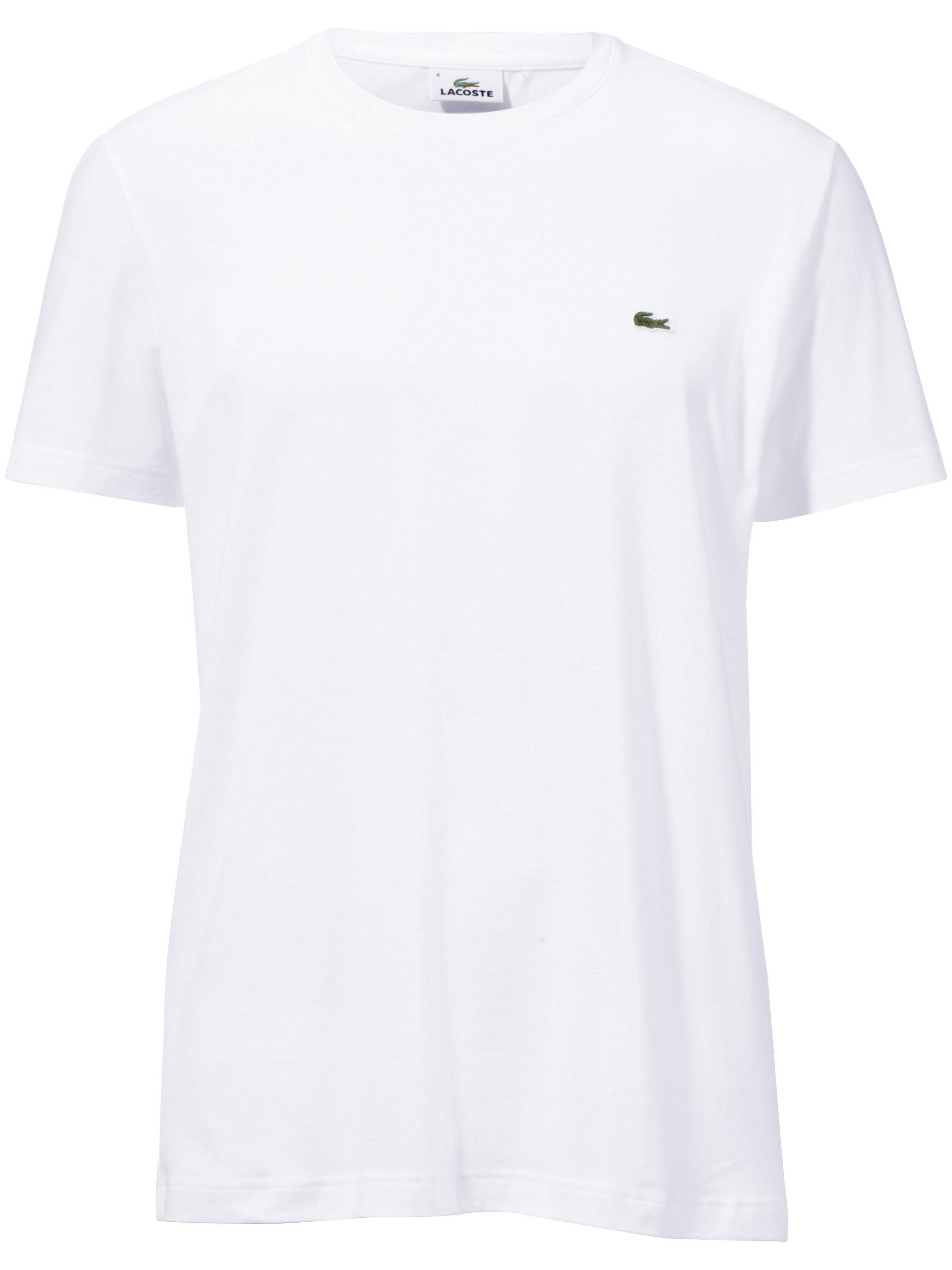 Shirt met ronde hals Van Lacoste wit