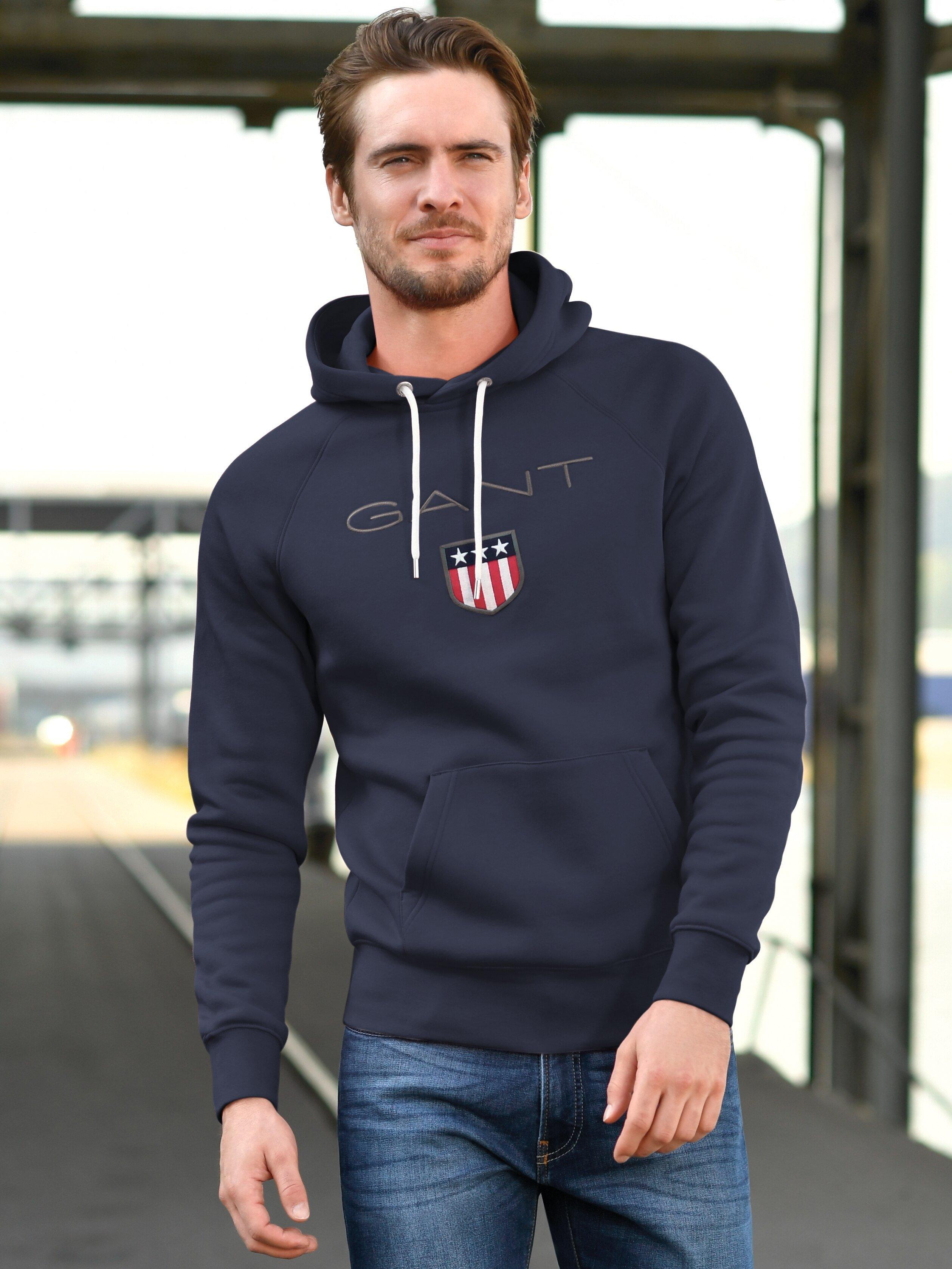 Gant Sweatshirt Mit Kapuze Marine