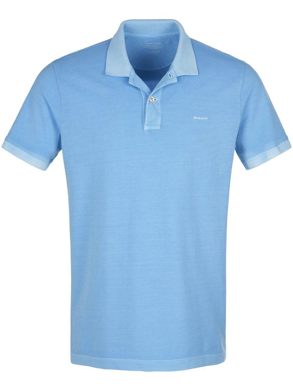 Poloshirt 100% katoen Van GANT blauw