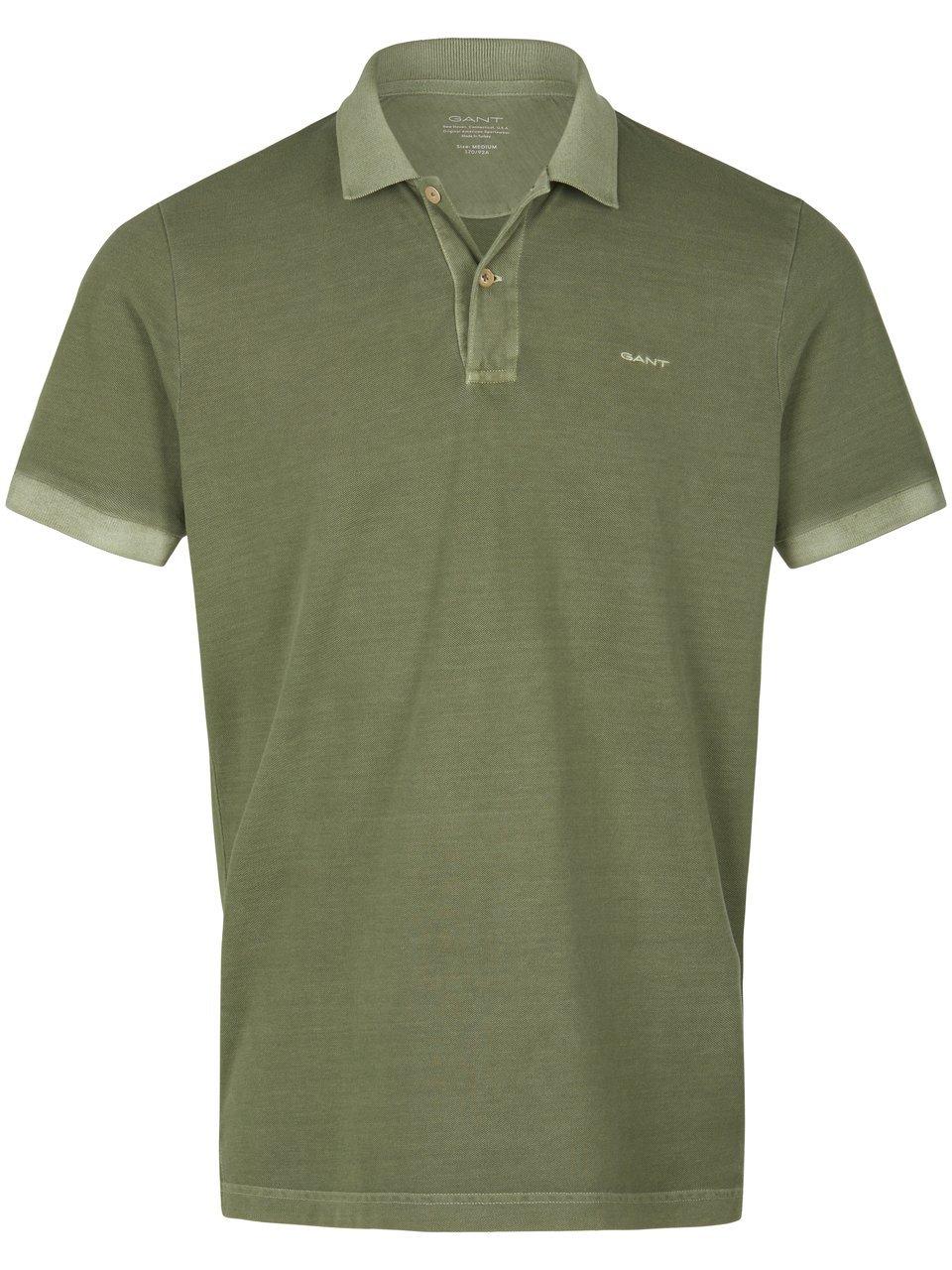 Gant Polo korte mouw Groen Sunfaded Pique SS Rugger 2043005/362