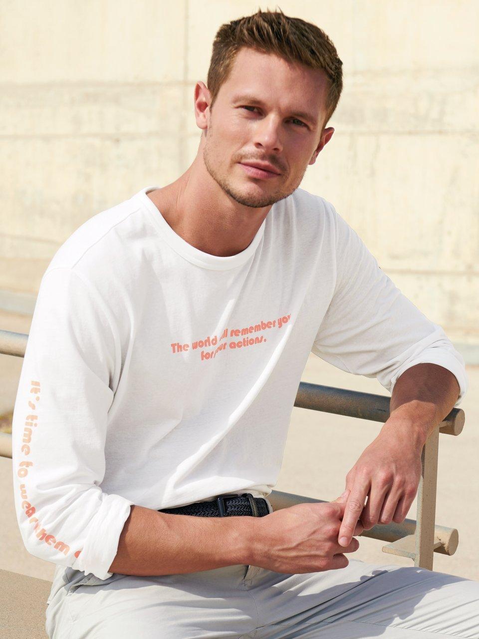 Ecoalf - Shirt met ronde hals van 100% katoen