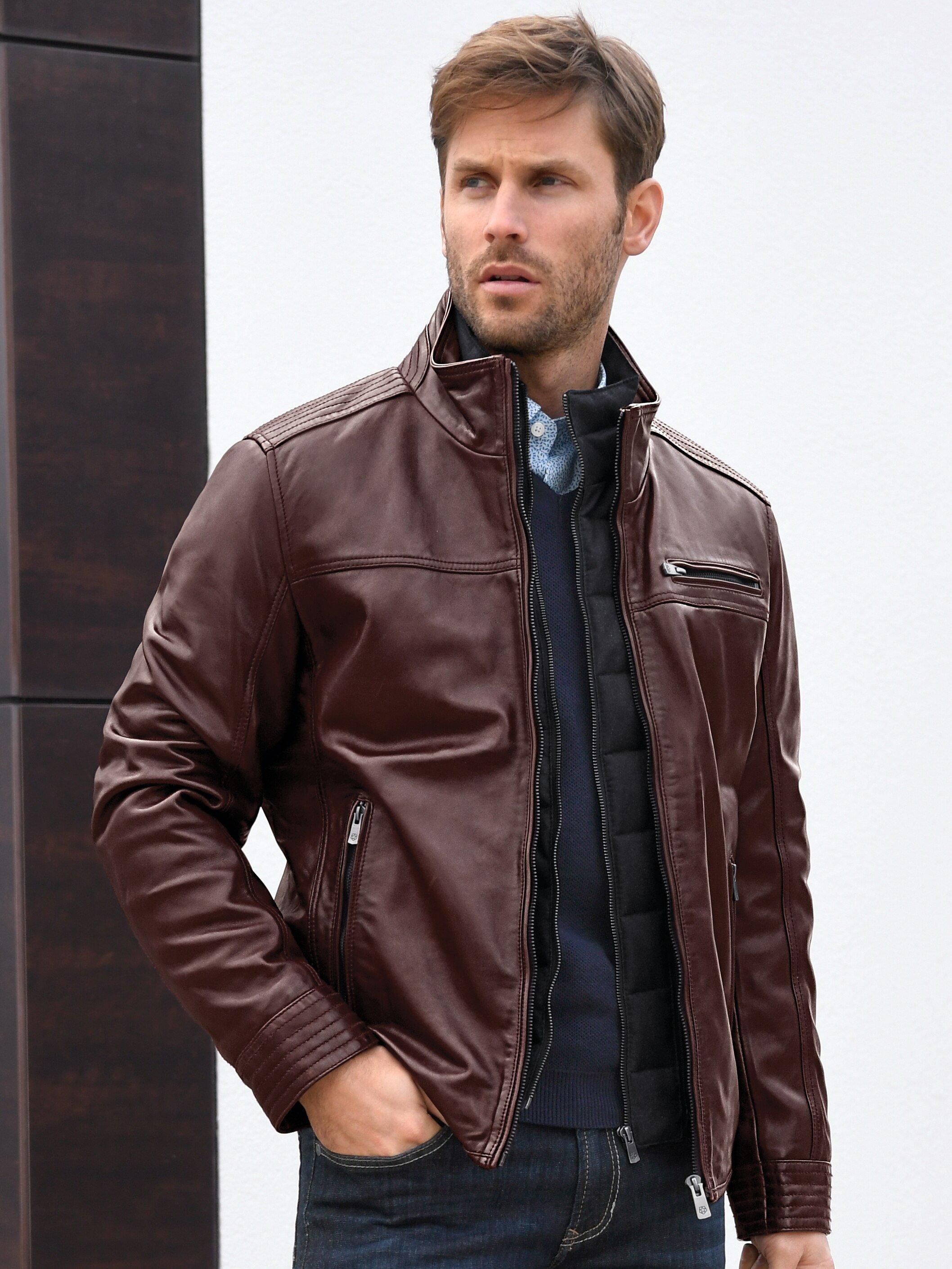 leather cardigans