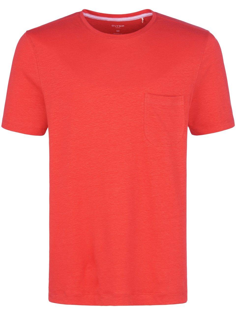T-shirt Van Olymp rood