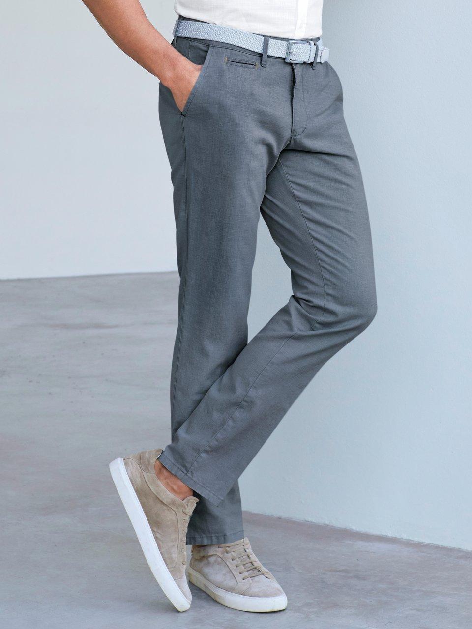 CLUB OF COMFORT - Leinen-Stretch-Hose