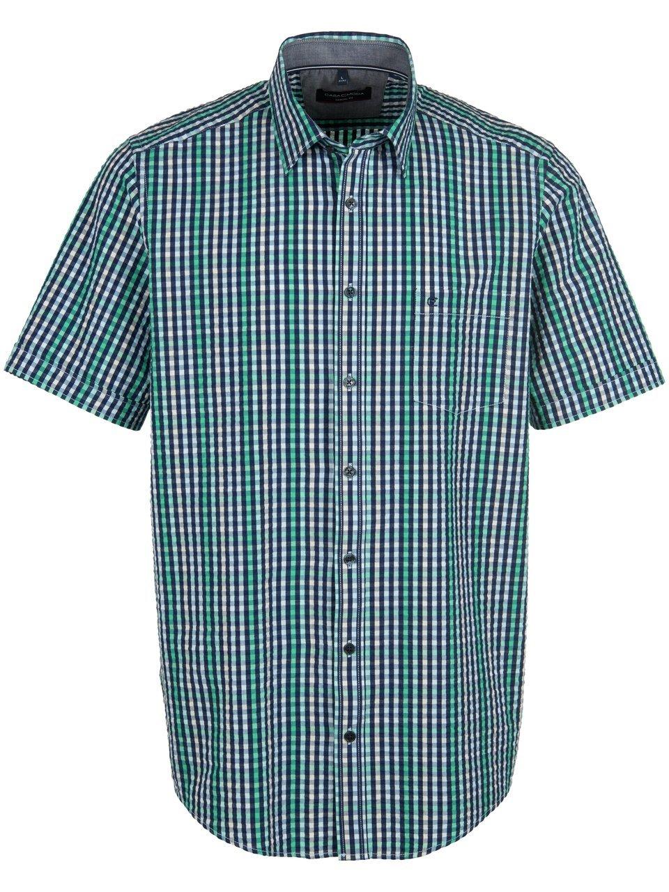 Casa Moda Korte mouw Overhemd - 934007600 Blauw (Maat: XL)