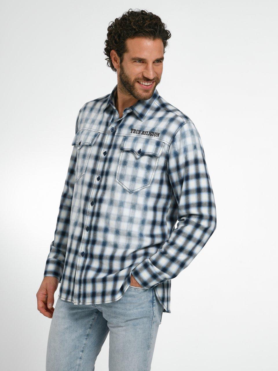 true religion grey shirt