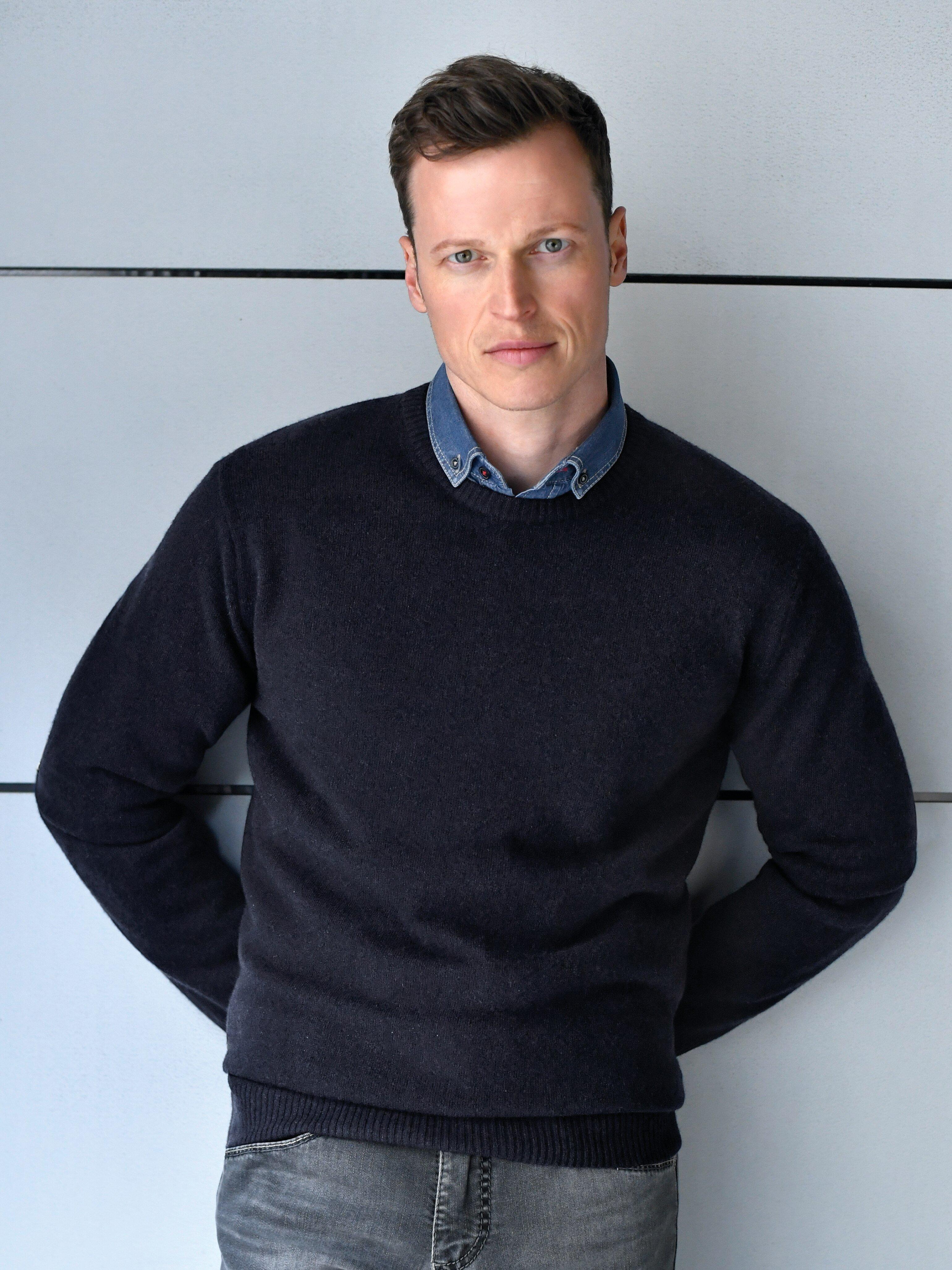 Louis Sayn - Pullover aus 100% Schurwolle-Lambswool