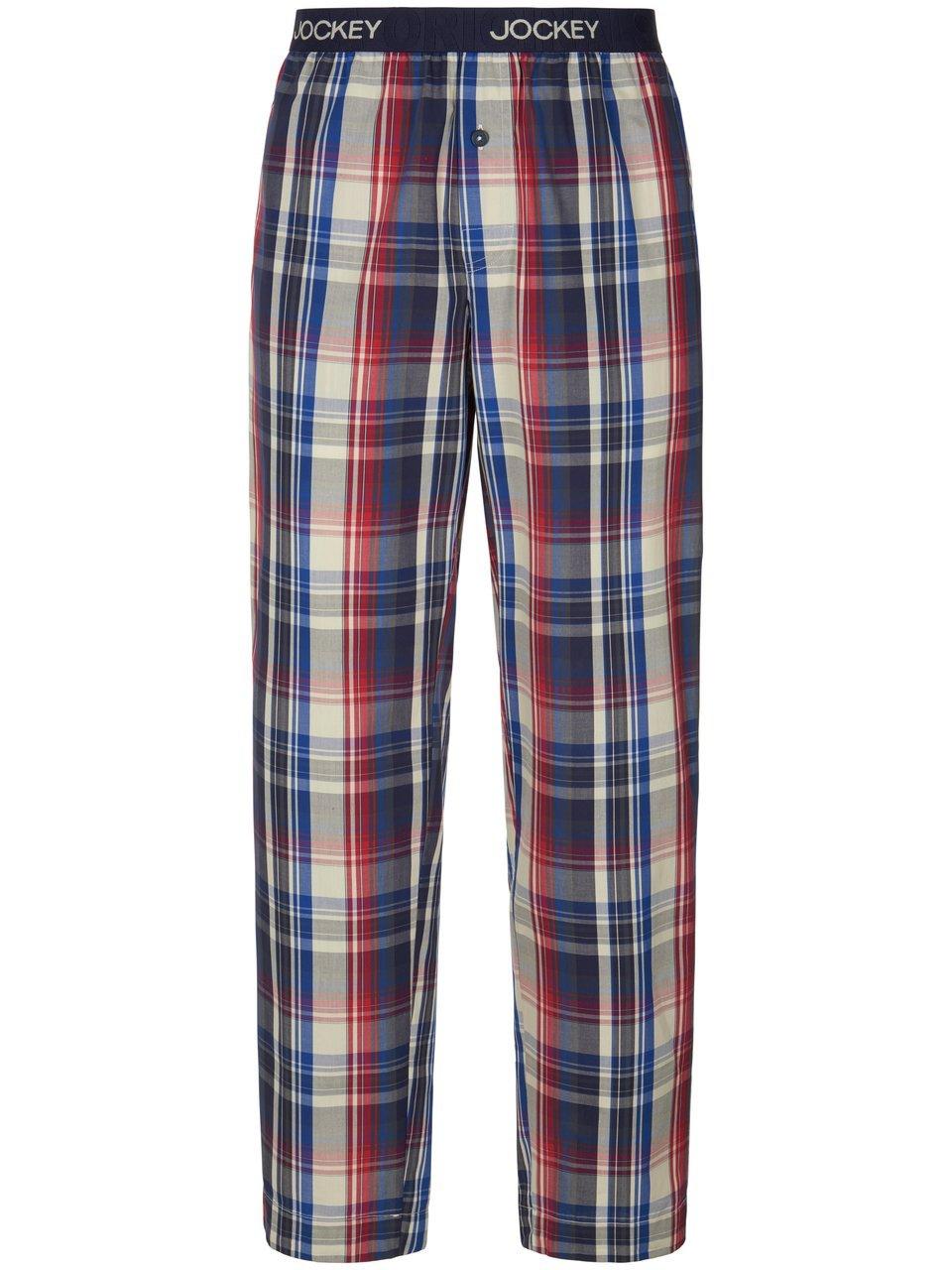 Lange pyjamabroek 100% katoen Van Jockey blauw