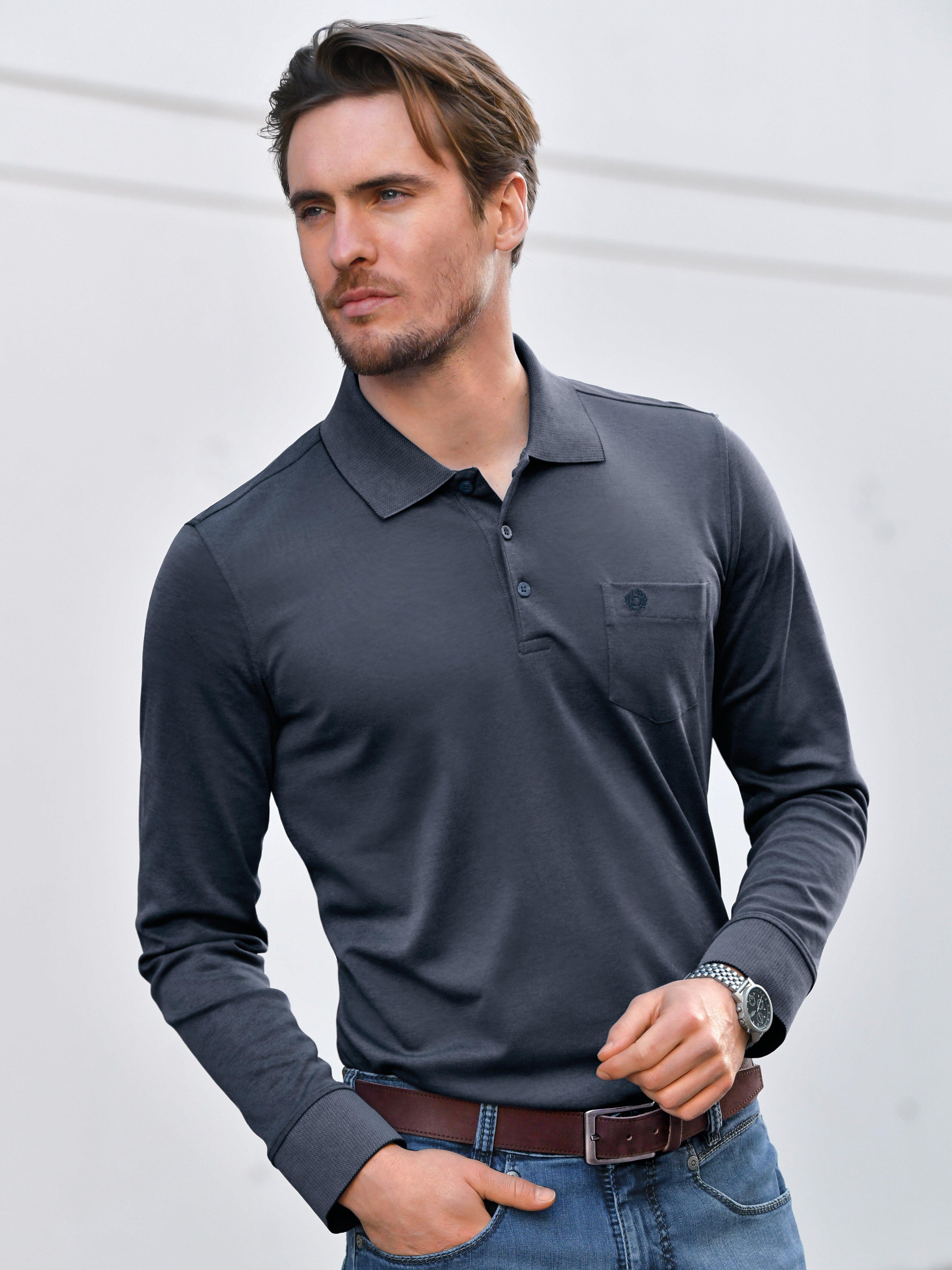 Bugatti - Poloshirt met lange mouwen