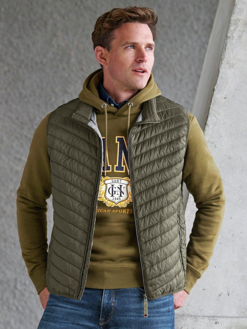 Louis Sayn - Waterafstotende bodywarmer met opstaande kraag