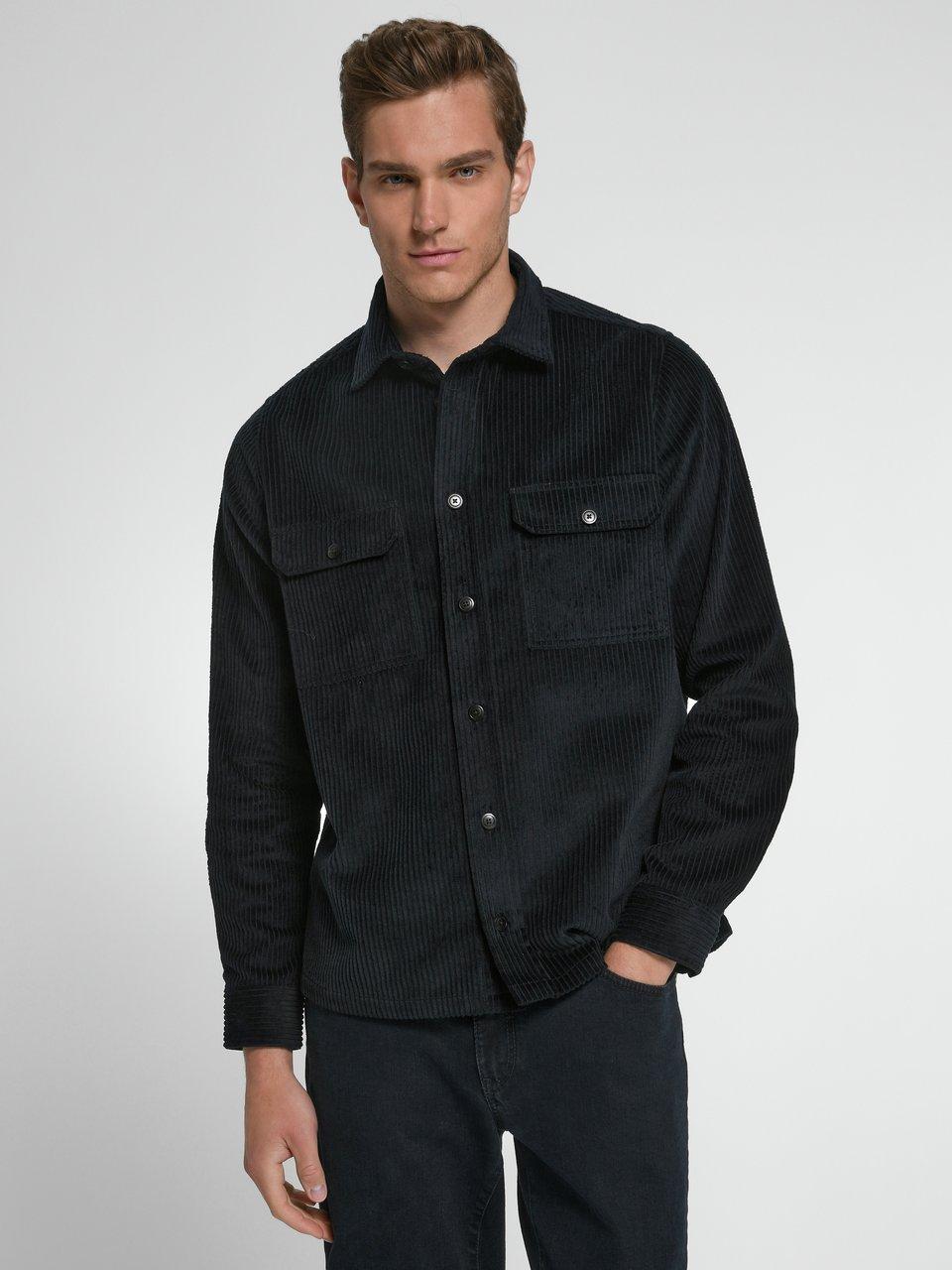 Louis Sayn - Cord-overshirt met borstzakken